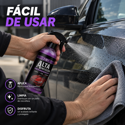 Protector Auto 3 en 1 Cera Spray 150 ml