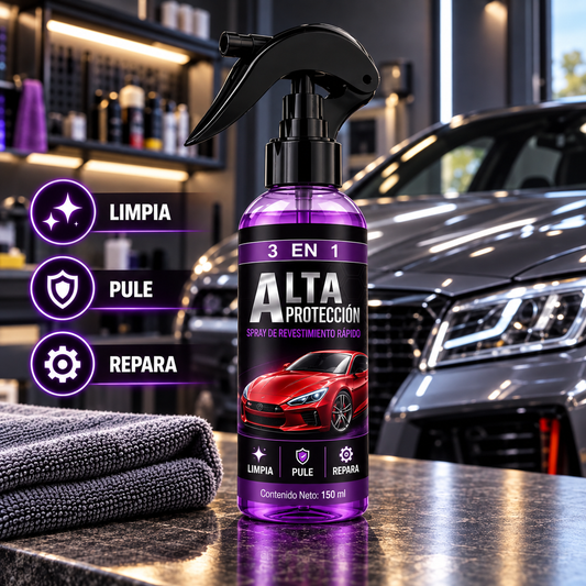 Protector Auto 3 en 1 Cera Spray 150 ml